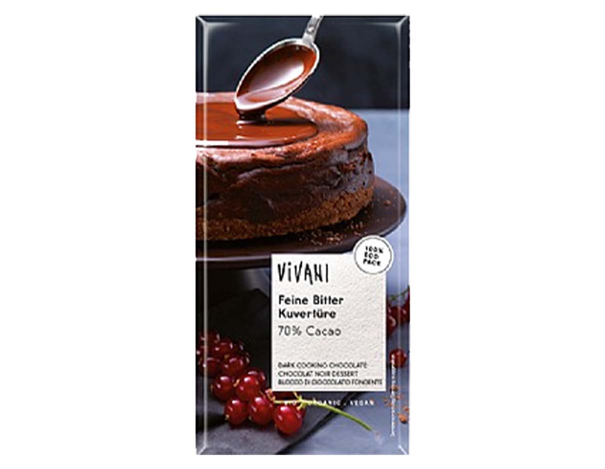 Organic 70% Cacao Dark Cooking Chocolate
