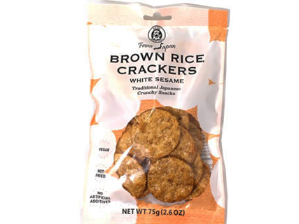 Brown Rice Crackers White Sesame