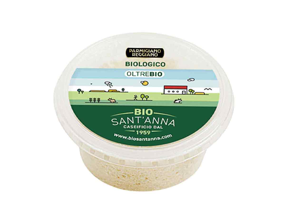 Bio Santa Anna Organic Parmigiano Reggiano Grated 80g