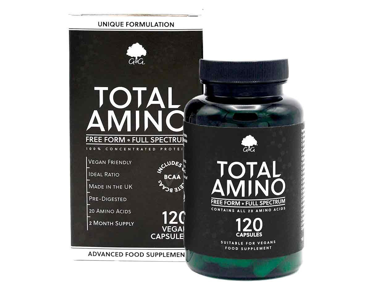 G & G Total Amino 120 Caps, Vegan