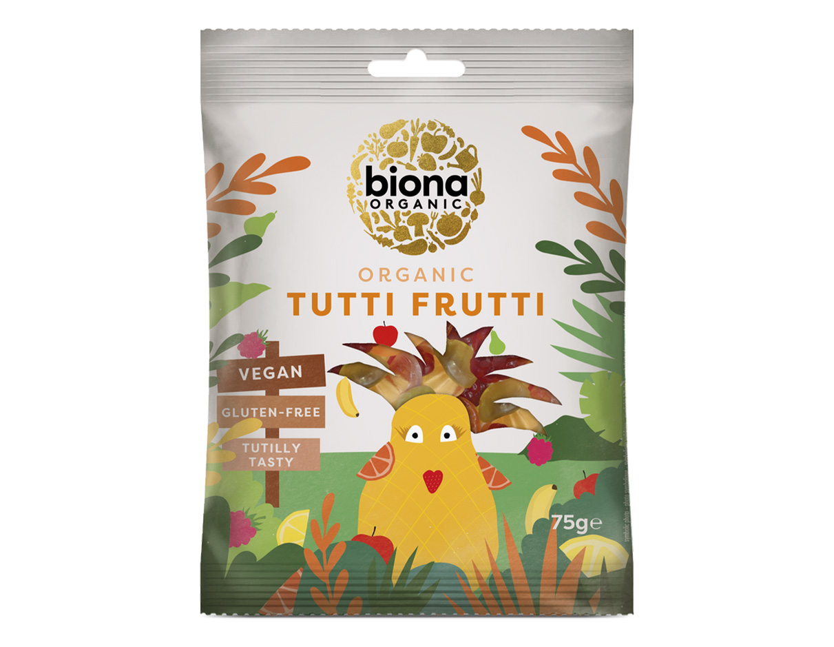 Organic Tutti Frutti Gums, Gluten Free