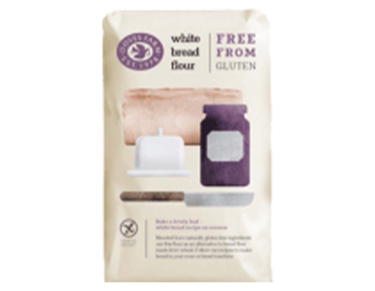 White Bread Flour, Gluten Free