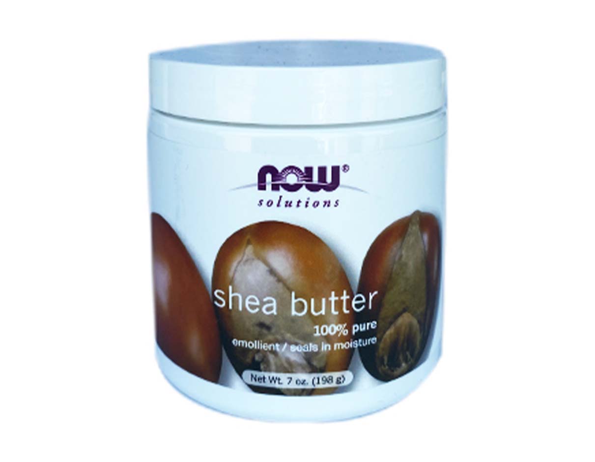 Now Foods 100% Pure Shea Butter Moisturizer, 207ml, Hexane Free
