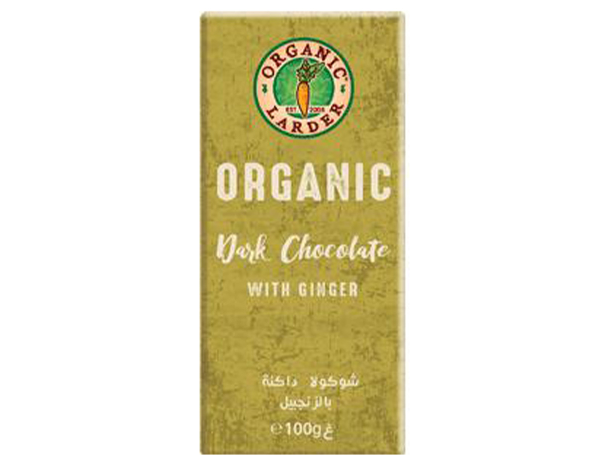 Organic Dark Chocolate w/ Ginger