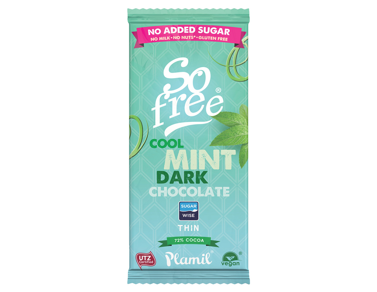Cool Mint Dark Chocolate Thin, Gluten Free