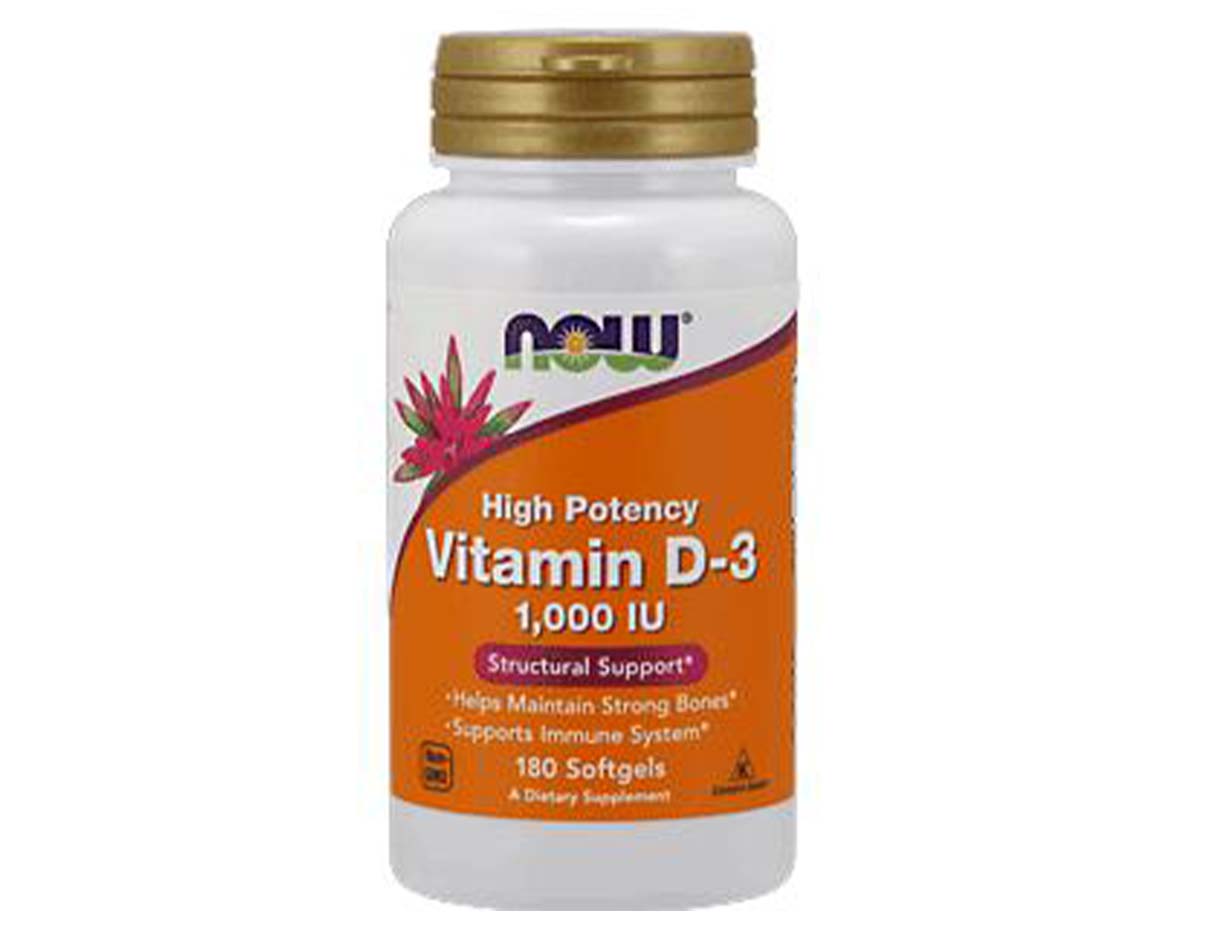 High Potency Vitamin D 3 1000 IU Softgels, Non GMO