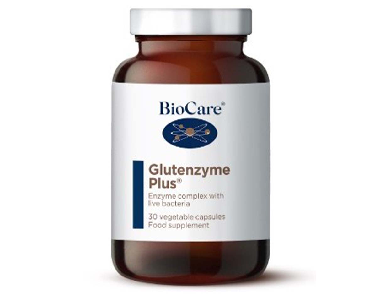 BioCare Glutenzyme Plus 30 Caps, Vegan
