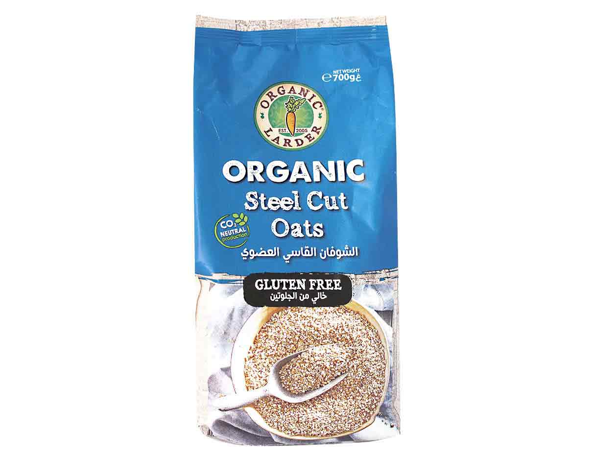 Organic Steel Cut Oats, Gluten Free