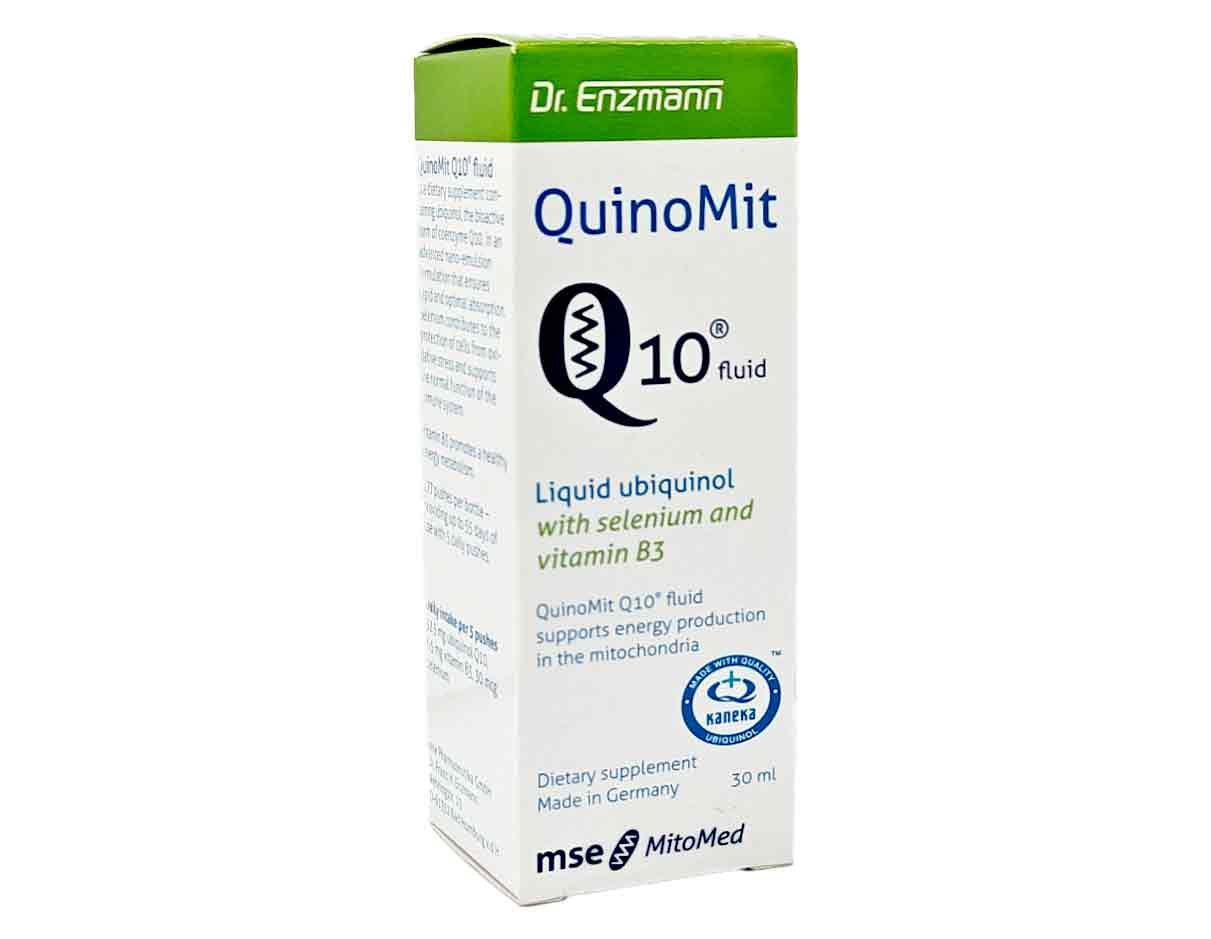 MSE Mitomed QuinoMit Q 10 Fluid with Selenuim and Vitamin B3 30ml