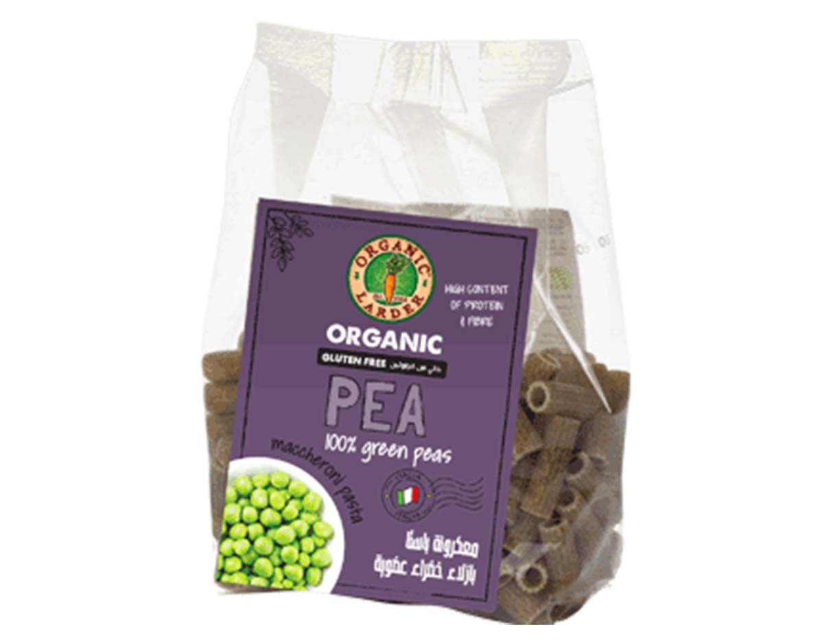 Organic Green Pea Pasta, Gluten Free