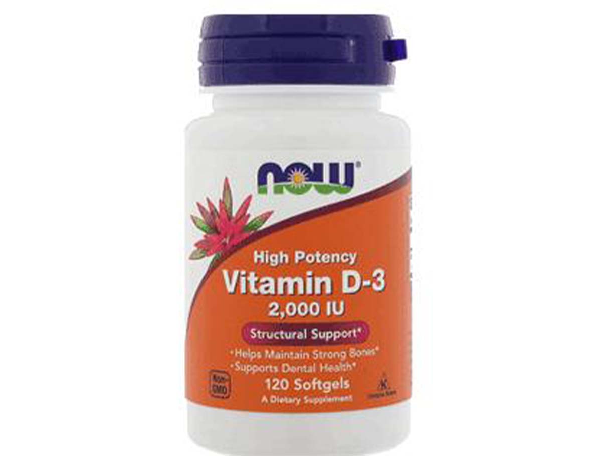 High Potency Vitamin D 3 2000 IU Softgels, Non GMO