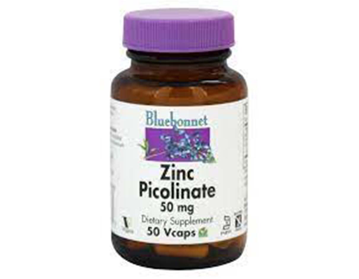 بيكولينات الزنك العضوي ، خالي من الغلوتين