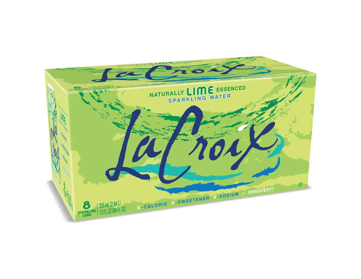 Sparkling Water Lime, Non GMO