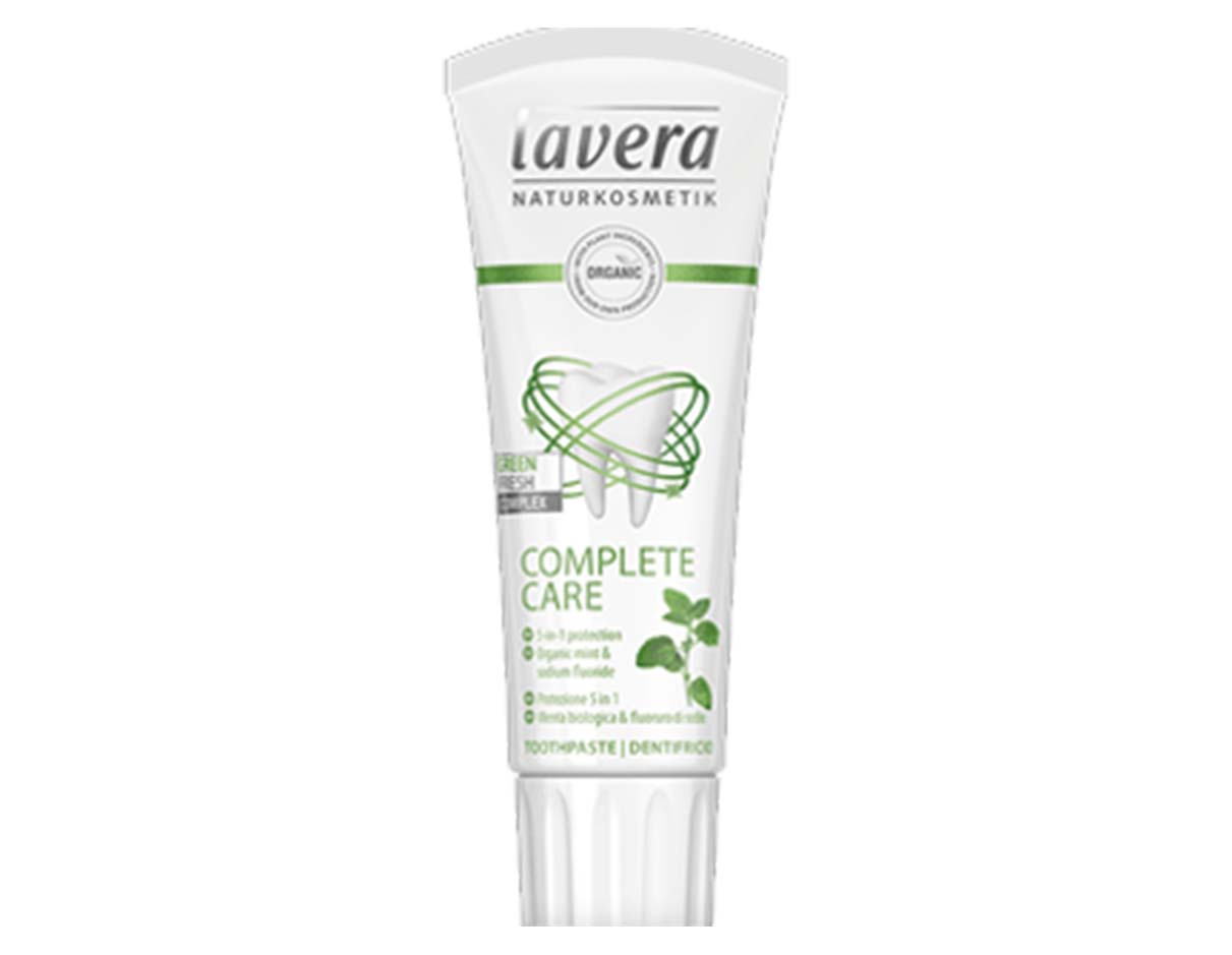 Lavera Organic Complete Care Toothpaste, Fresh Complex, 75ml, Vegan