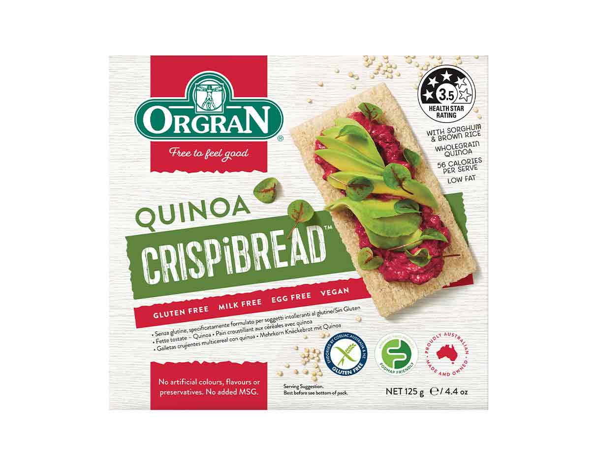 Crispibread w/ Quinoa, Gluten Free
