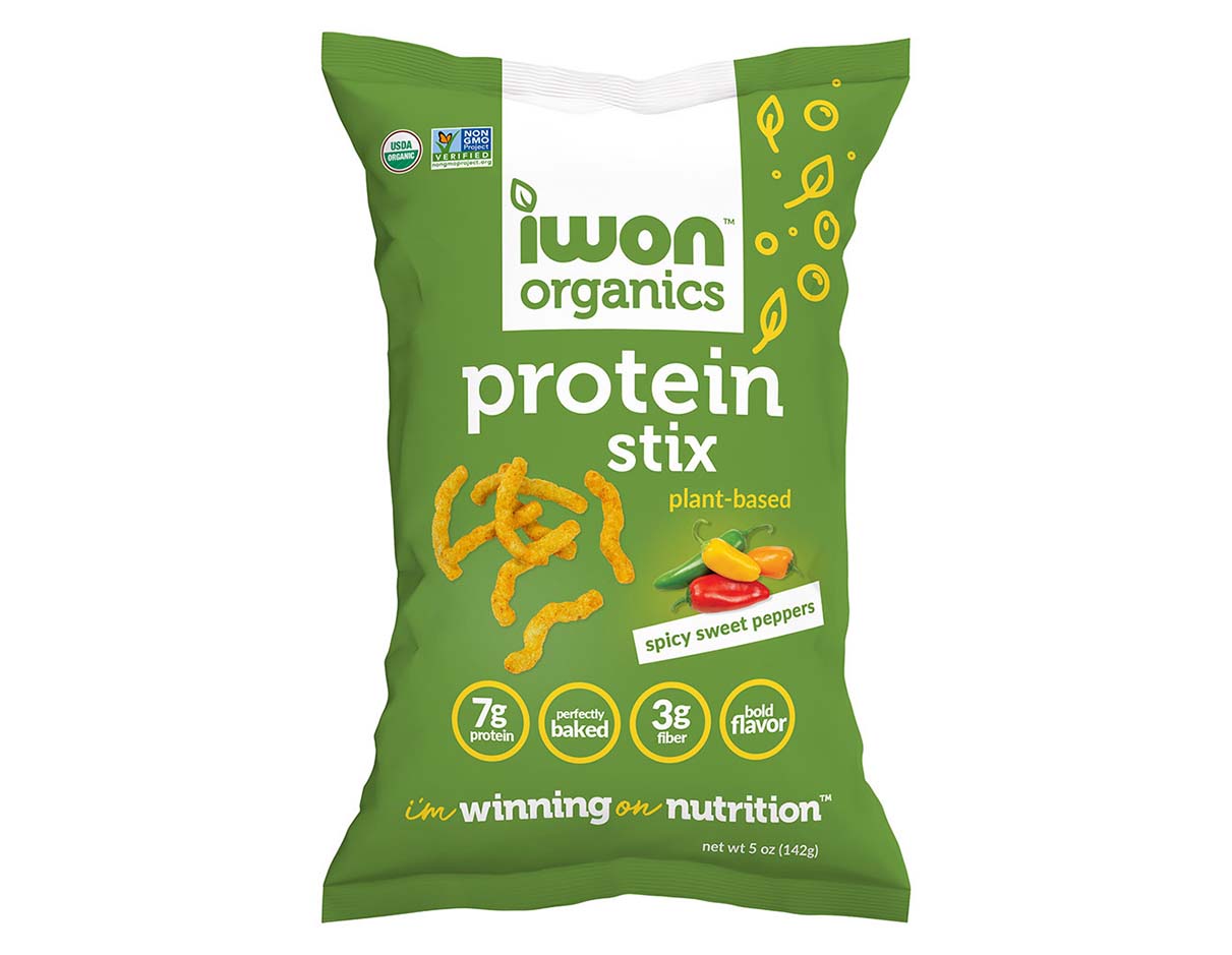 Organic Spicy Sweet Pepper Protein Sticks 