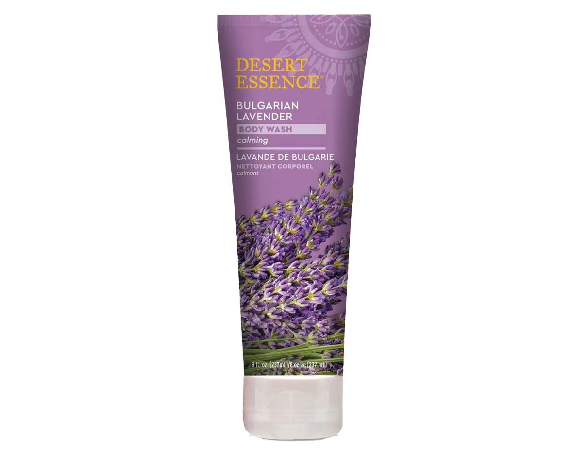 Desert Essence Organic Bulgarian Lavender Bodywash 247ml, Gluten Free, Vegan 