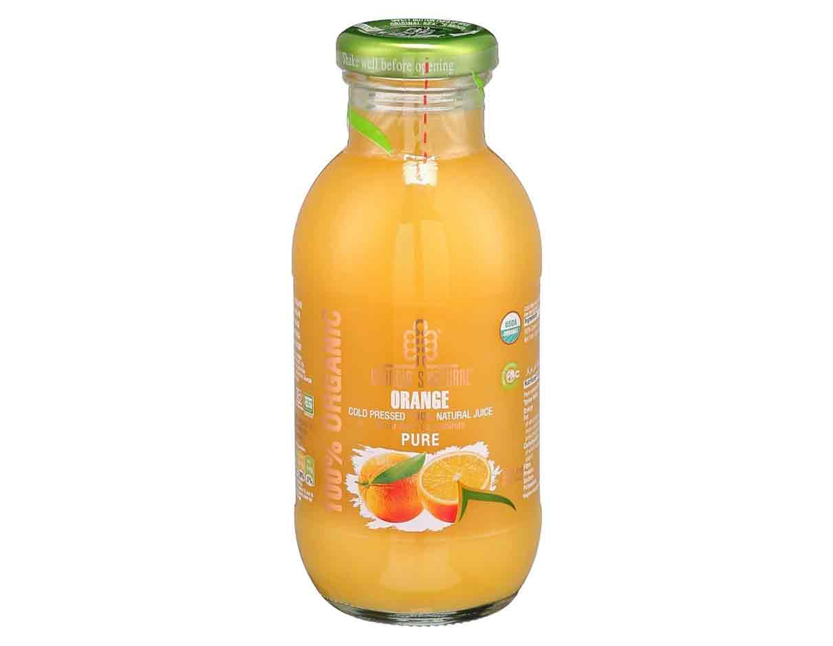 Georgia's Natural Organic Pure Orange Juice 300ml, Gluten Free, No Added Sugar