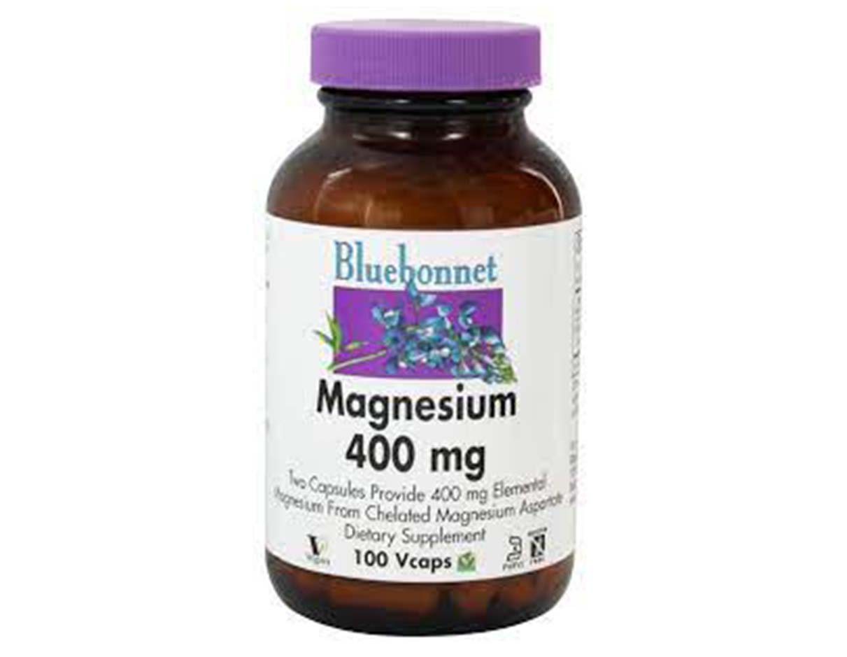 Organic Magnesium Aspartate Vegetable Capsules, Gluten Free