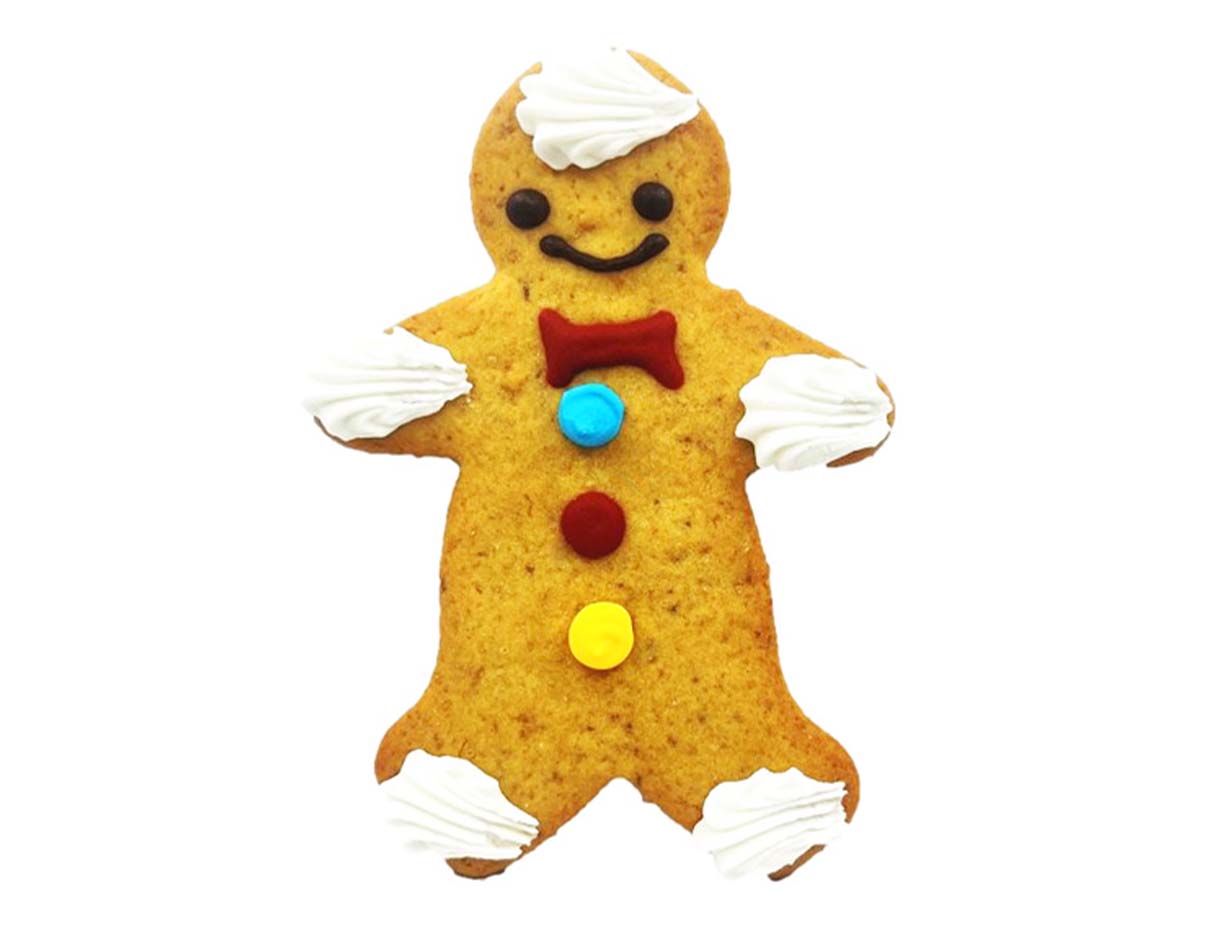  او اف سي ! كوكي رجل خبز الزنجبيل العضوي 