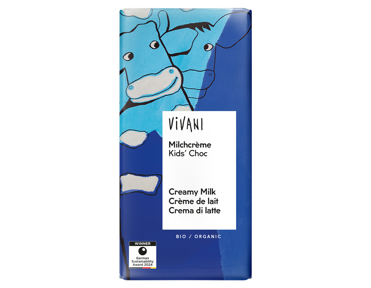 Organic Kids Creamy Milk Chocolate 