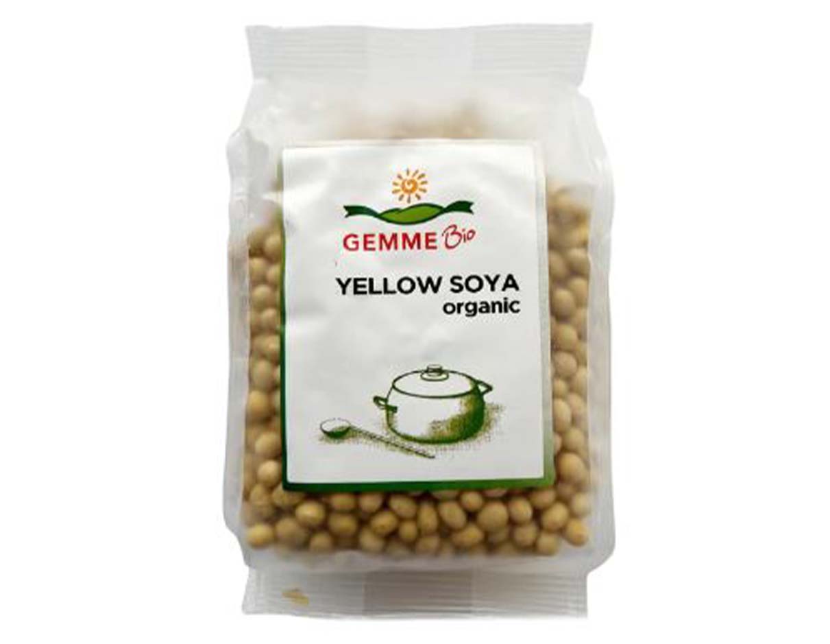 Organic Yellow Soyabean 