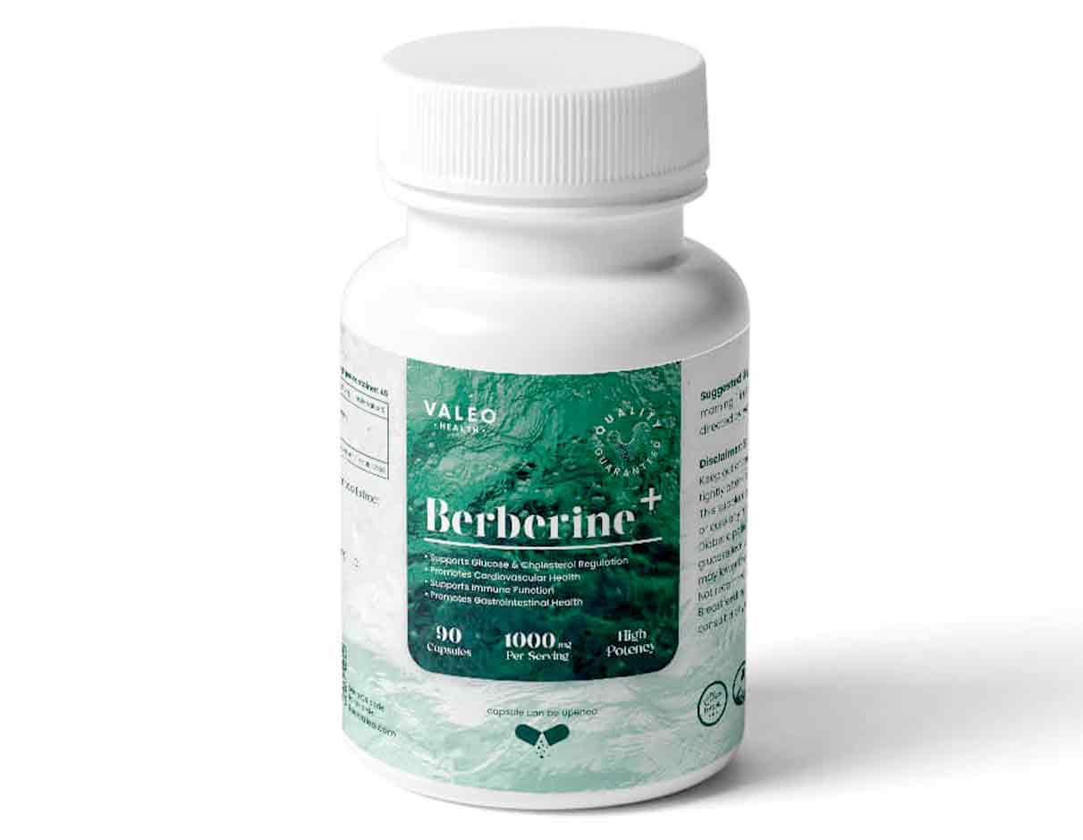 Berberine Caps, Non GMO, Gluten Free
