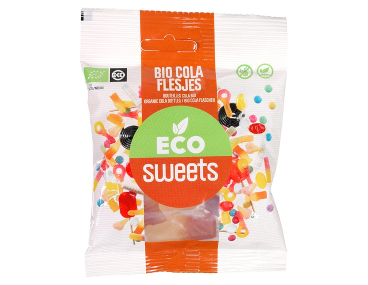 Organic Gummy Cola Bottles, Gluten Free