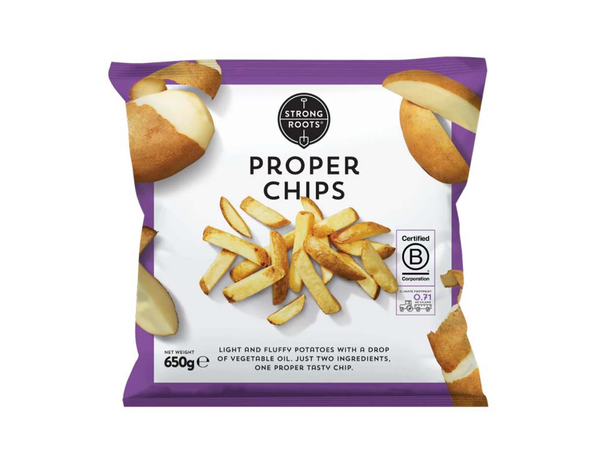 Strong Root Proper Chips 750g, Vegan 